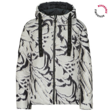 Guess Steppelt kabátok EMELIE REVERSIBLE PUFFER Fekete EU L