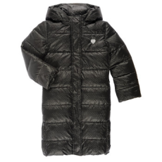 Guess Steppelt kabátok HOODED LS LONG PADDED PUFFER Fekete 16 ans
