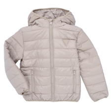 Guess Steppelt kabátok HOODED LS PADDED PUFFER W ZIP Bézs 4 ans gyerek kabát, dzseki