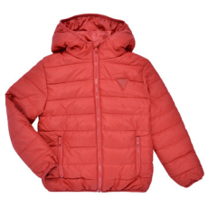 Guess Steppelt kabátok HOODED LS PADDED PUFFER W ZIP Piros 2 ans