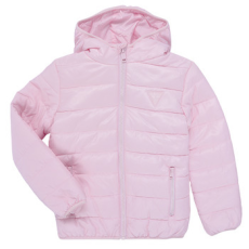 Guess Steppelt kabátok HOODED LS PADDED PUFFER W ZIP Rózsaszín 14 ans