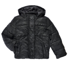 Guess Steppelt kabátok HOODED LS PUFFER Fekete 8 ans