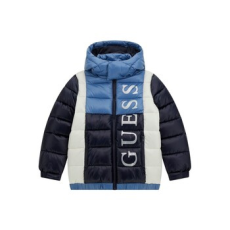 Guess Steppelt kabátok HOODED PADDED JACKET Kék 16 ans