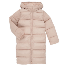Guess Steppelt kabátok HOODED PADDED LS LONG PUFFER Rózsaszín 14 ans gyerek kabát, dzseki