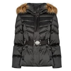 Guess Steppelt kabátok MARINA SHORT Fekete EU M