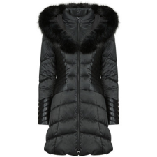 Guess Steppelt kabátok NEW OXANA JACKET Fekete EU XL női dzseki, kabát