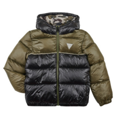 Guess Steppelt kabátok  PADDED HOODED LS JACKET W/ZIP Sokszínű 10 ans