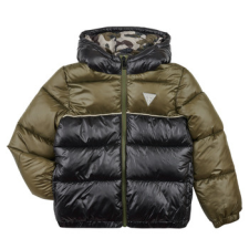 Guess Steppelt kabátok  PADDED HOODED LS JACKET W/ZIP Sokszínű 14 ans gyerek kabát, dzseki