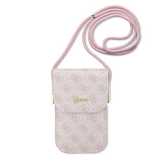 Guess Telefontok GUESS Metal Logo Script - telefontartó táska, pink tok és táska