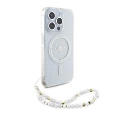 Guess tok átlátszó GUHMP15XHGCRELST Apple iPhone 15 Pro Max készülékhez tok és táska