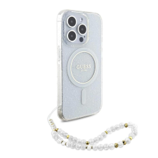 Guess tok átlátszó GUHMP15XHGCRELST Apple iPhone 15 Pro Max készülékhez tok és táska