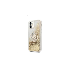 Guess TPU Big 4G Liquid Glitter Gold Apple iPhone 11 hátlap tok, átlátszó tok és táska