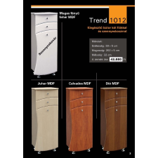  GUIDO TREND 1012 Fürdőszobaszekrény szennyeskosárral fürdőszoba bútor