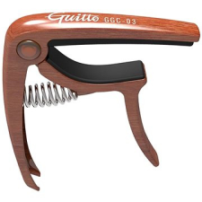 GUITTO GGC-03 Metal Capo Wood egyéb hangszerkellék