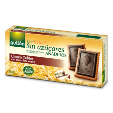Gullón choco tablet étcsokis keksz édesítőszerrel 150 g reform élelmiszer
