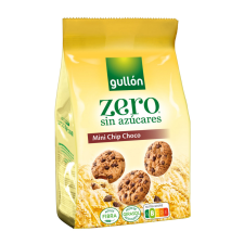 Gullón Mini Choc Chip cukormentes keksz 75g csokoládé és édesség