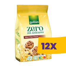 Gullón Mini Choc Chip cukormentes keksz 75g (Karton - 12 db) csokoládé és édesség