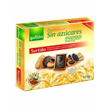 Gullón Surtido keksz válogatás édesítőszerrel 319 g reform élelmiszer