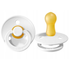Gumi cumi BIBS Color 6h+ Szín: fehér cumi