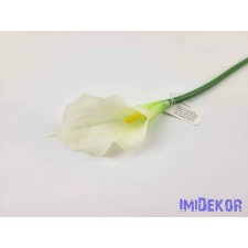 Gumi kála szálas 55 cm - Fehér dekoráció