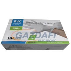  Gumikesztyű latexmentes, L-es méret raktárról!