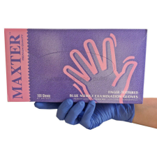 GUMIKESZTYŰ M- MÉRET 1 DOBOZ 200 DB. NITRILE. LATEX ÉS PÚDERMENTES védőkesztyű
