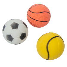  Gumilabda tömör sport 6cm dekorációs kellék