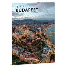 Gumis mappa ARS UNA A/4 Cityscape-Budapest mappa