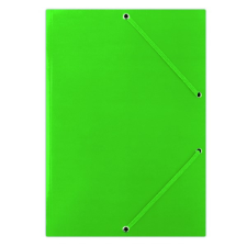 Gumis mappa DONAU A/4 karton zöld mappa