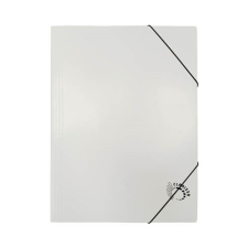  Gumis mappa karton A/4 fehér mappa