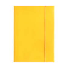  Gumis mappa OPTIMA A/4 sárga 400gr mappa