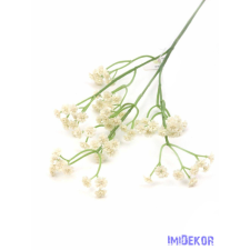  Gumis rezgő ág 62 cm - Krém dekorációs kellék