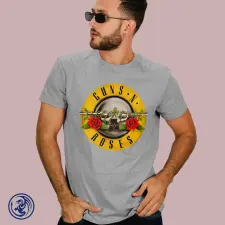  Gun's N Roses – logó férfi póló férfi póló