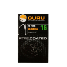 GURU F1 Eyed Hook Size 16 (Barbless/Eyed) horog