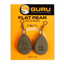 GURU Flat Pear Bomb ólom - 43g (1.5oz) horgászkiegészítő
