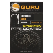 GURU Super XS Size 16 (Barbed/Eyed) - horog horog