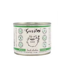 GUSSTO Cat Fresh Chicken nedves macskaeledel friss csirke 200 g macskaeledel