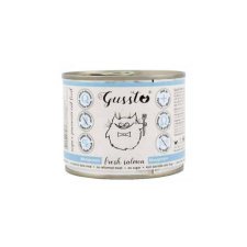 GUSSTO Cat Fresh Salmon nedves macskaeledel friss lazac 6x200g macskaeledel