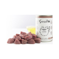 GUSSTO Cat Fresh Wild Boar nedves macskaeledel vaddisznó 12x400g macskaeledel
