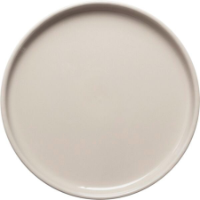 GUSTA Sekély tányér, Gusta TT 20 cm, szürkés-barna tányér és evőeszköz