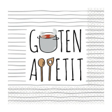  Guten Appetit Strip szalvéta 16 db-os 33x33 cm papírárú, csomagoló és tárolóeszköz