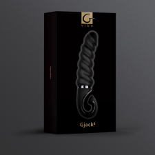 Gvibe G-Jack 2 - akkus, vízálló G-pont vibrátor - 22 cm (fekete) vibrátorok