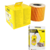  Gyári Karcher redős szűrő + 5 gyári papiporzsák (WD 2,, MV 2, A 2004 2054, WD 2.200 2.250)