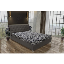  Gyémánt franciaágy kvarcszürke és tosca mintás szövet lenyűgöző swarovski kövekkel 4 méretben ágy és ágykellék