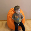  Gyerek babzsákfotel -Narancssárga