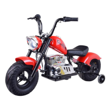  Gyerek elektromos motor Chopper 24V piros elektromos járgány