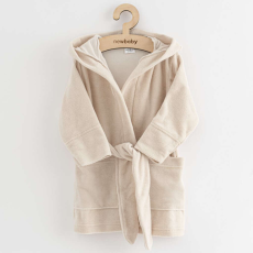  Gyerek frottír fürdőköpeny New Baby Comfortable beige
