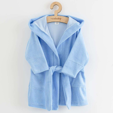 Gyerek frottír fürdőköpeny New Baby Comfortable blue, vel. 104/110 gyerek köntös