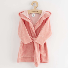  Gyerek frottír fürdőköpeny New Baby Comfortable pink, vel. 92/98