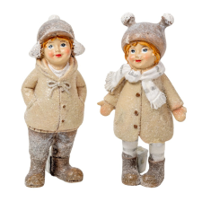  Gyerek kabátban poly M9,5cm dekorációs kellék